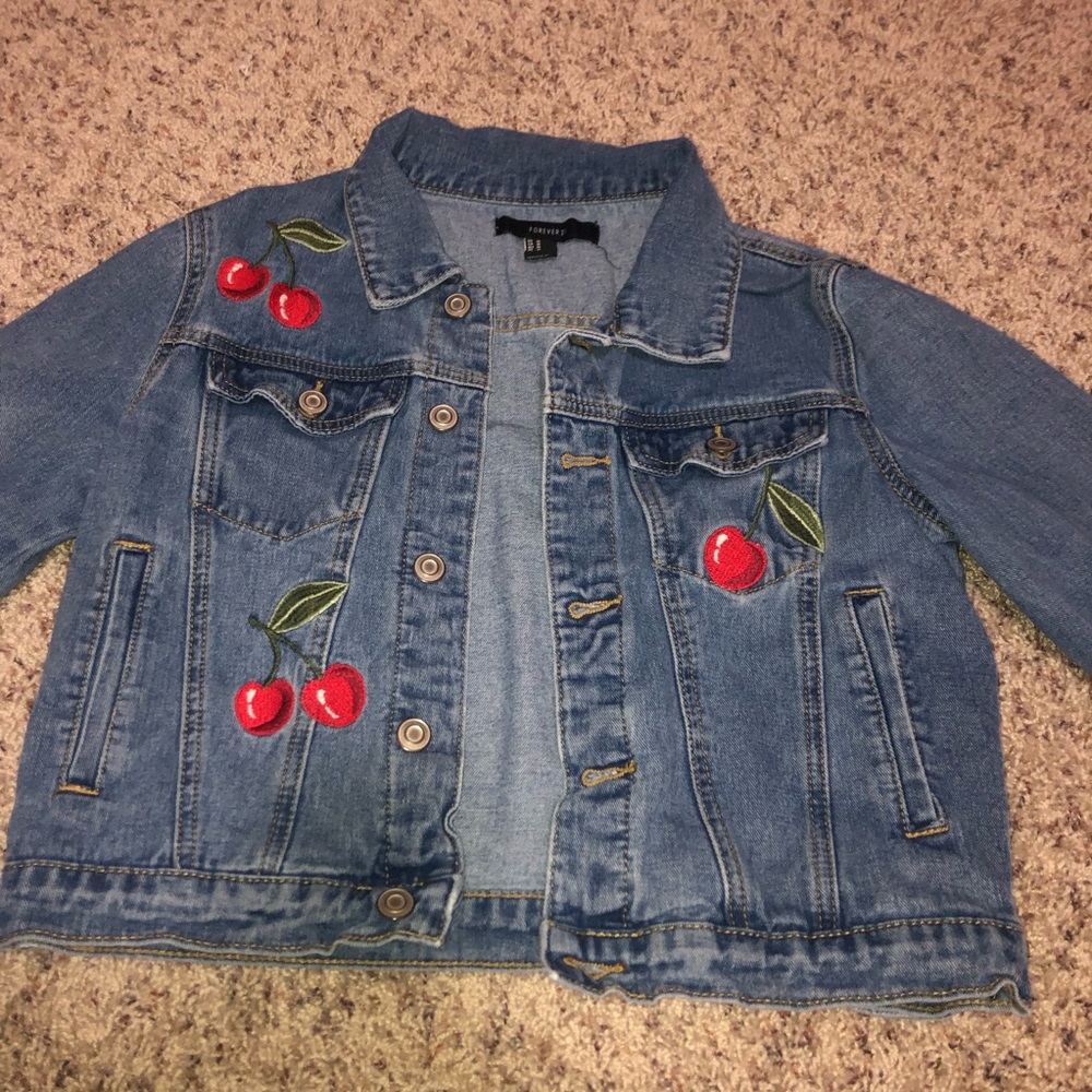 Jean Cherry Jacket